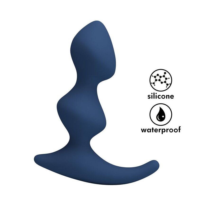 MR PLAY - PLUG ANALE ERGONOMICO BLU